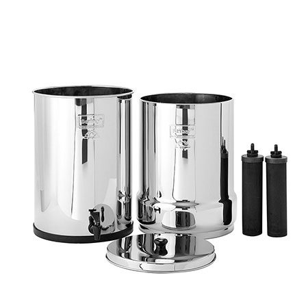 Crown Berkey system plus two elements for water filtration
