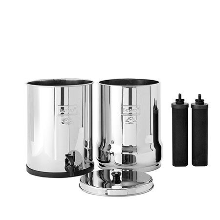 Royal Berkey system plus two elements for water filtration