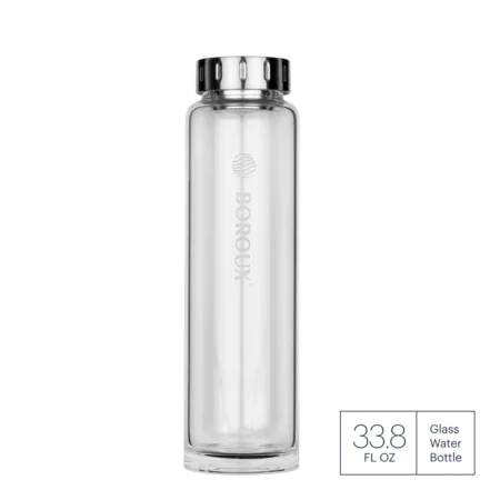 Boroux 1 litre glass bottle